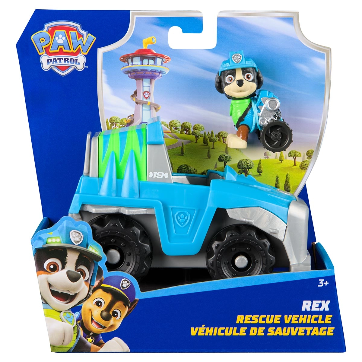 Patrulha Canina - Veículo Do Rex + Figura De 6Cm (Novo)