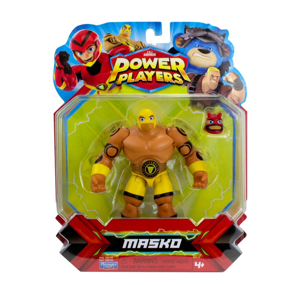 Power Players - Figura Articulada 12 Cm - Masko