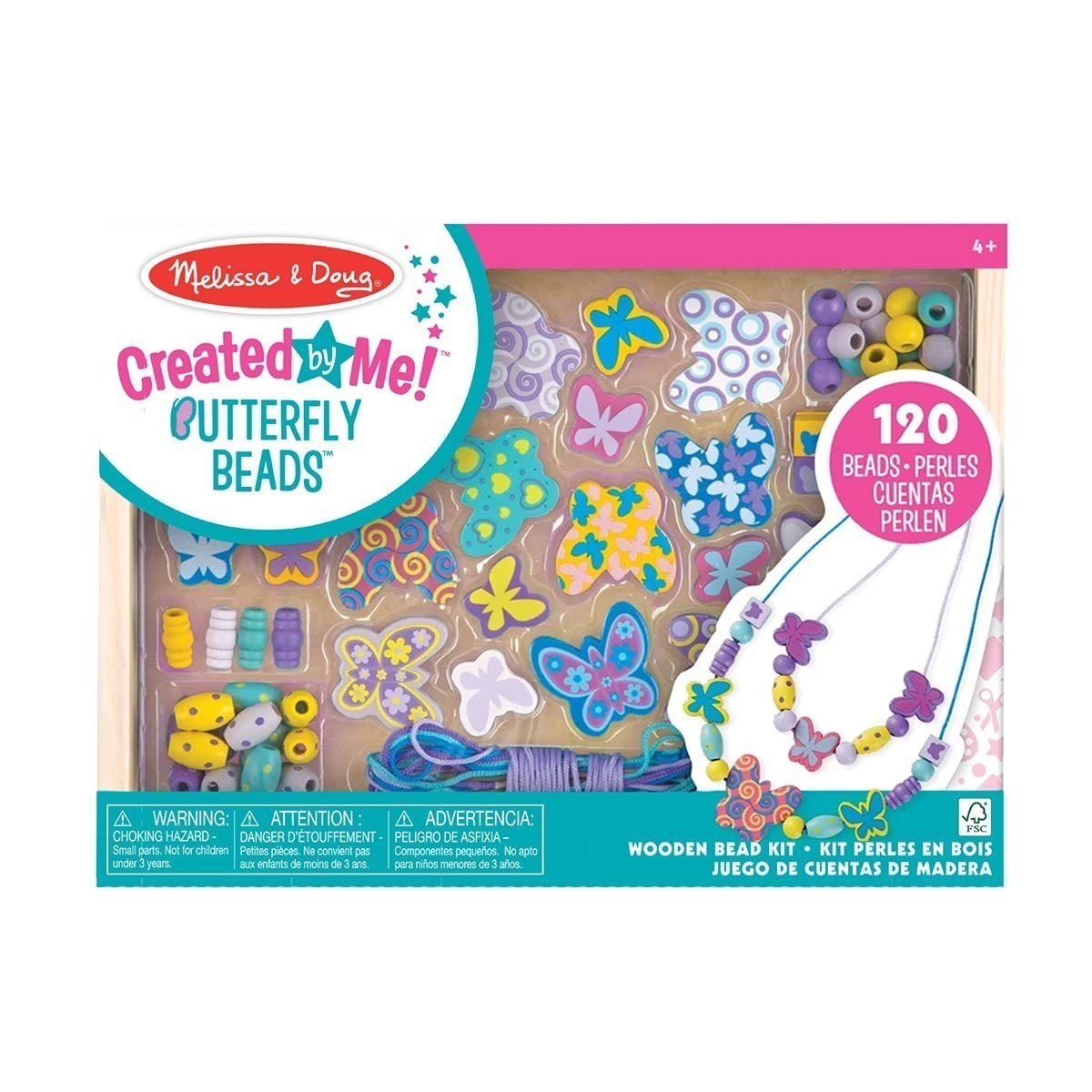 Criacao de Colar de Borboletas - Melissa & Doug