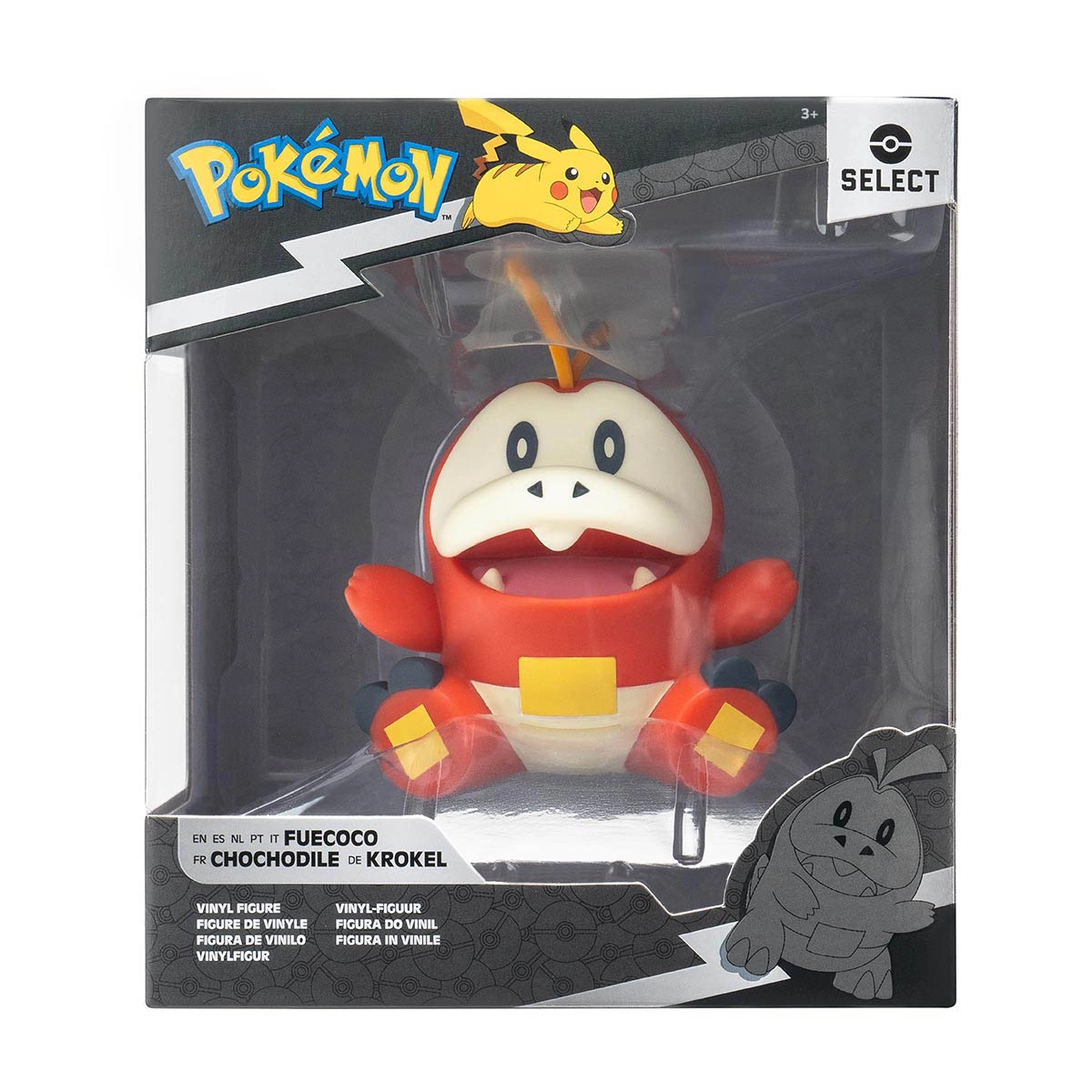 Boneco Fuecoco De Vinil 11Cm - Pokémon Boneco Fuecoco De Vinil 11Cm - Pokémon