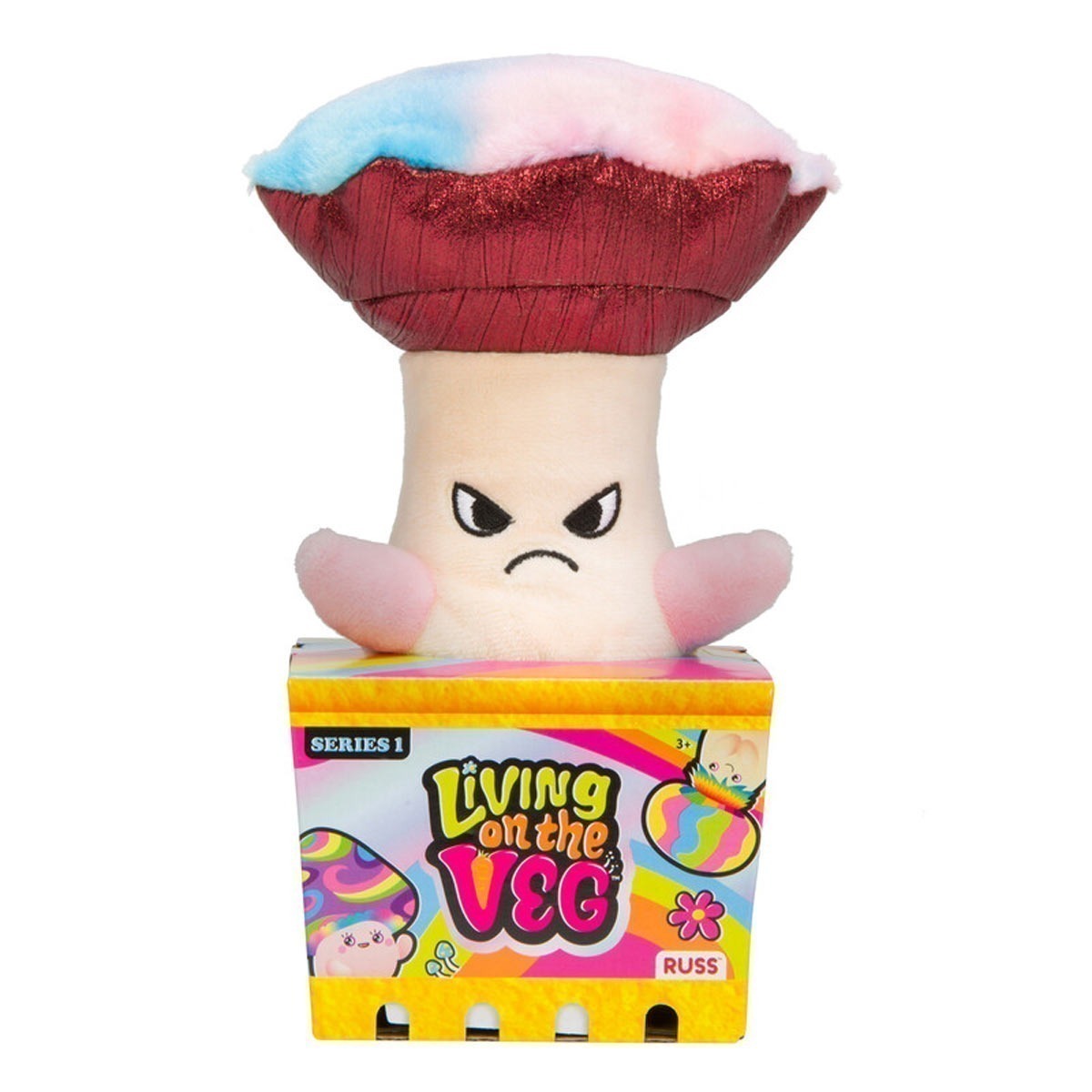Living On The Veg - Pelúcia De 15Cm - Grimsby - Série 1