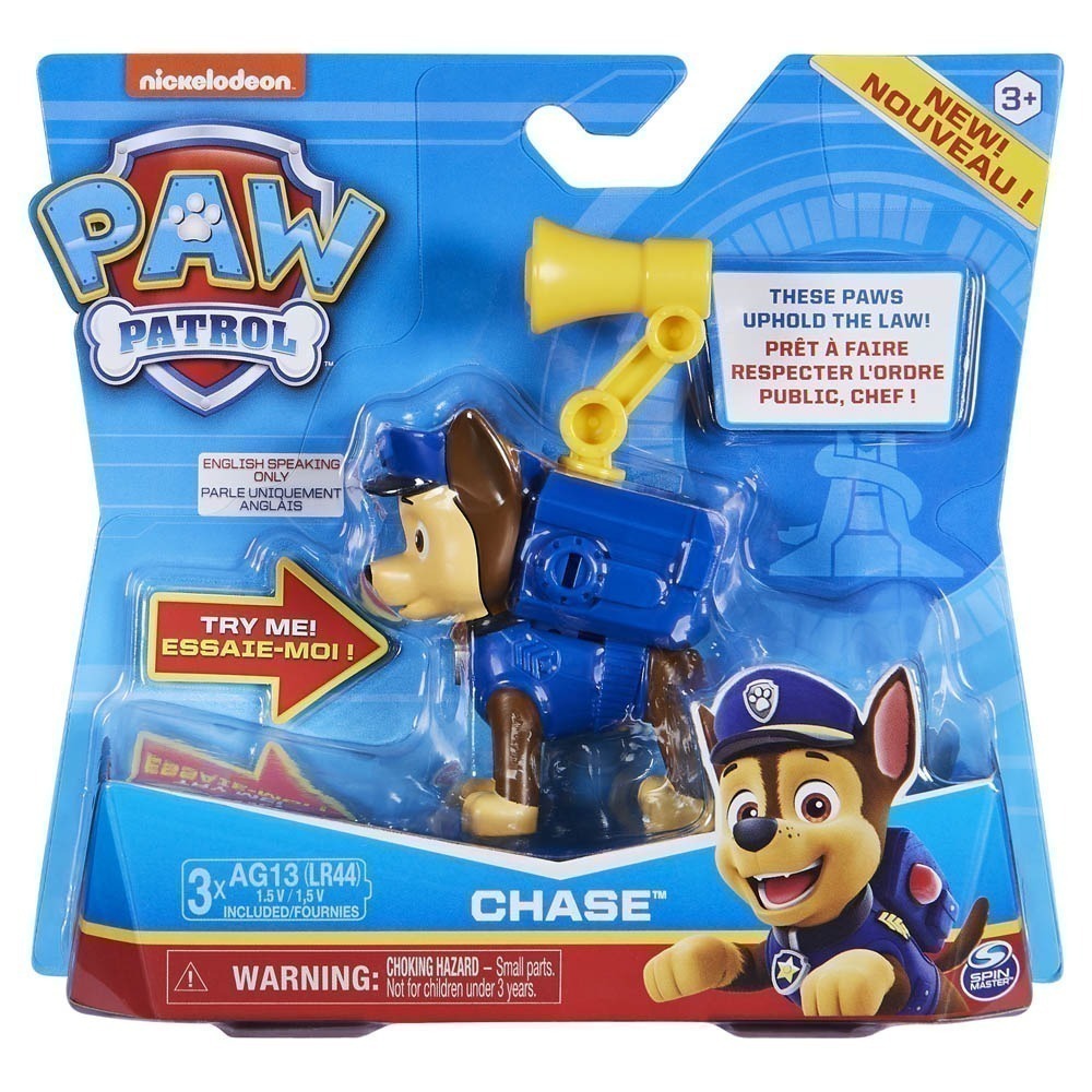 Patrulha Canina- Boneco Chase