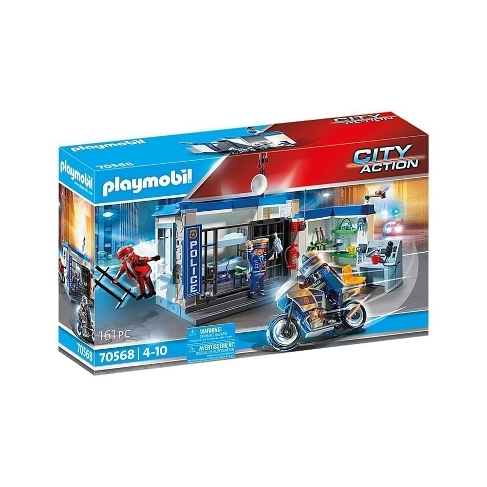 Playmobil - Fuga Da Prisão - City Action - 70568