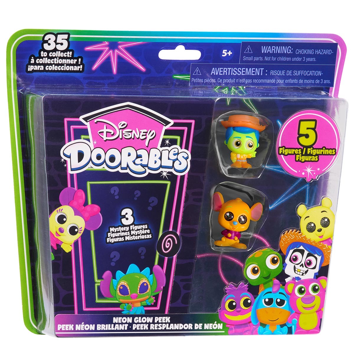 Bonecos Woody, Roo + 3 Supresa - Doorables Bonecos Woody, Roo + 3 Supresa - Doorables