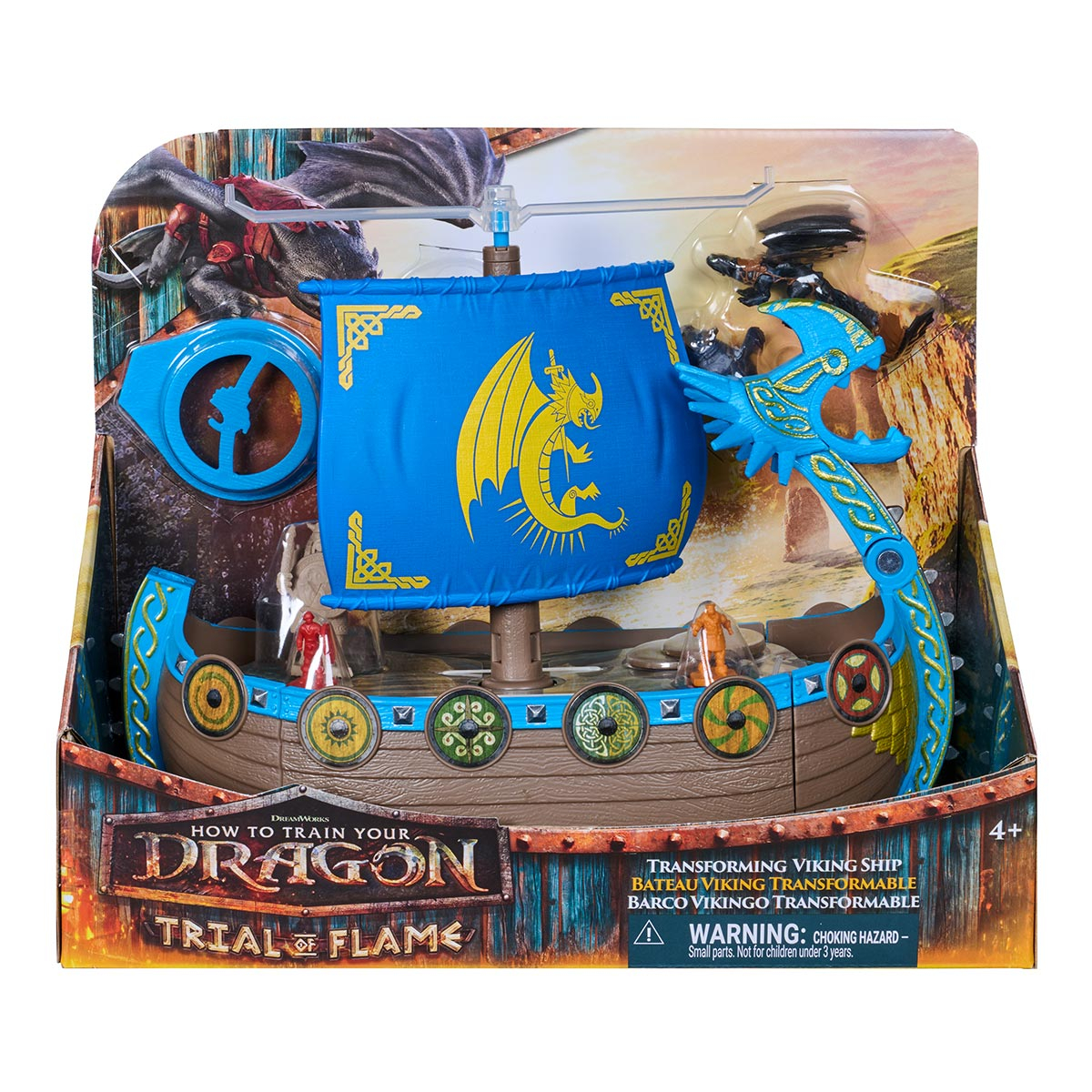 Playset Navio de Batalha Viking - Como Treinar o Seu Dragão Playset Navio de Batalha Viking - Como Treinar o Seu Dragão
