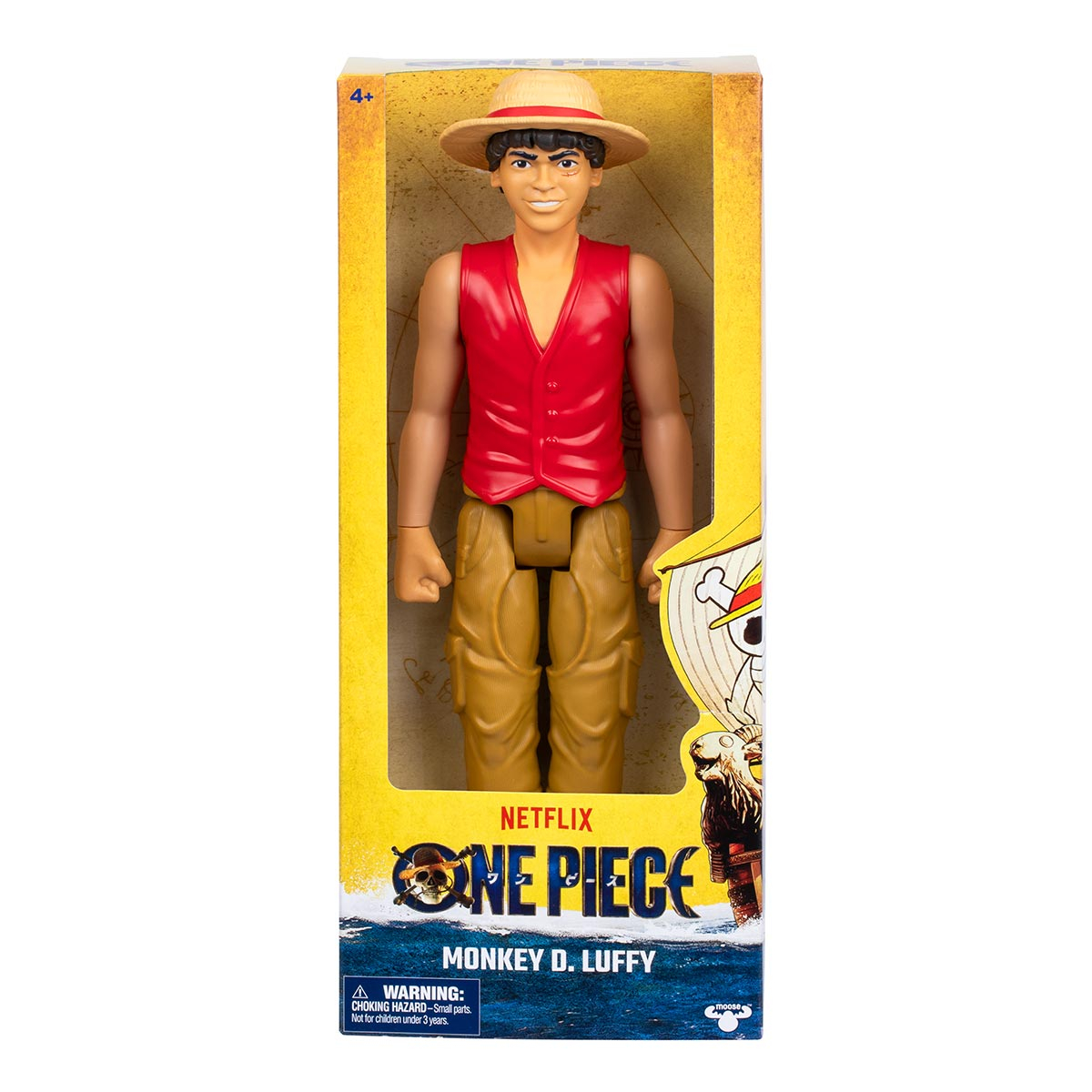 Boneco Luffy de 30cm - One Piece Live Action