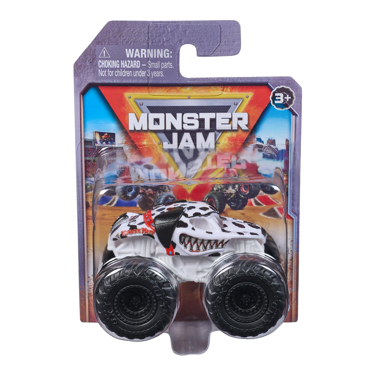Carrinho Dalmatian de 5cm 1:72 - Monster Jam Carrinho Dalmatian de 5cm 1:72 - Monster Jam