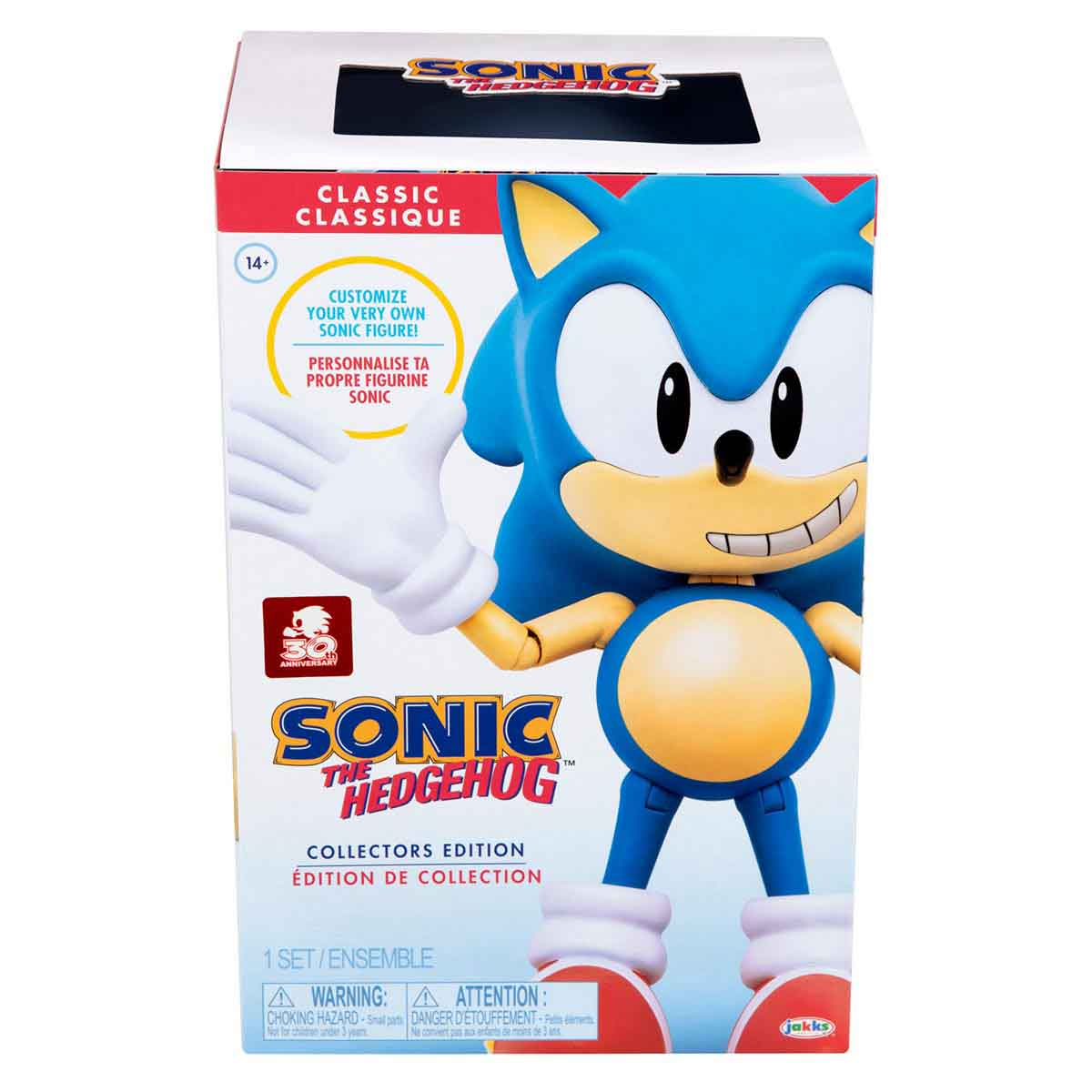 Boneco Sonic De 15Cm Edição De Colecionador - Sonic