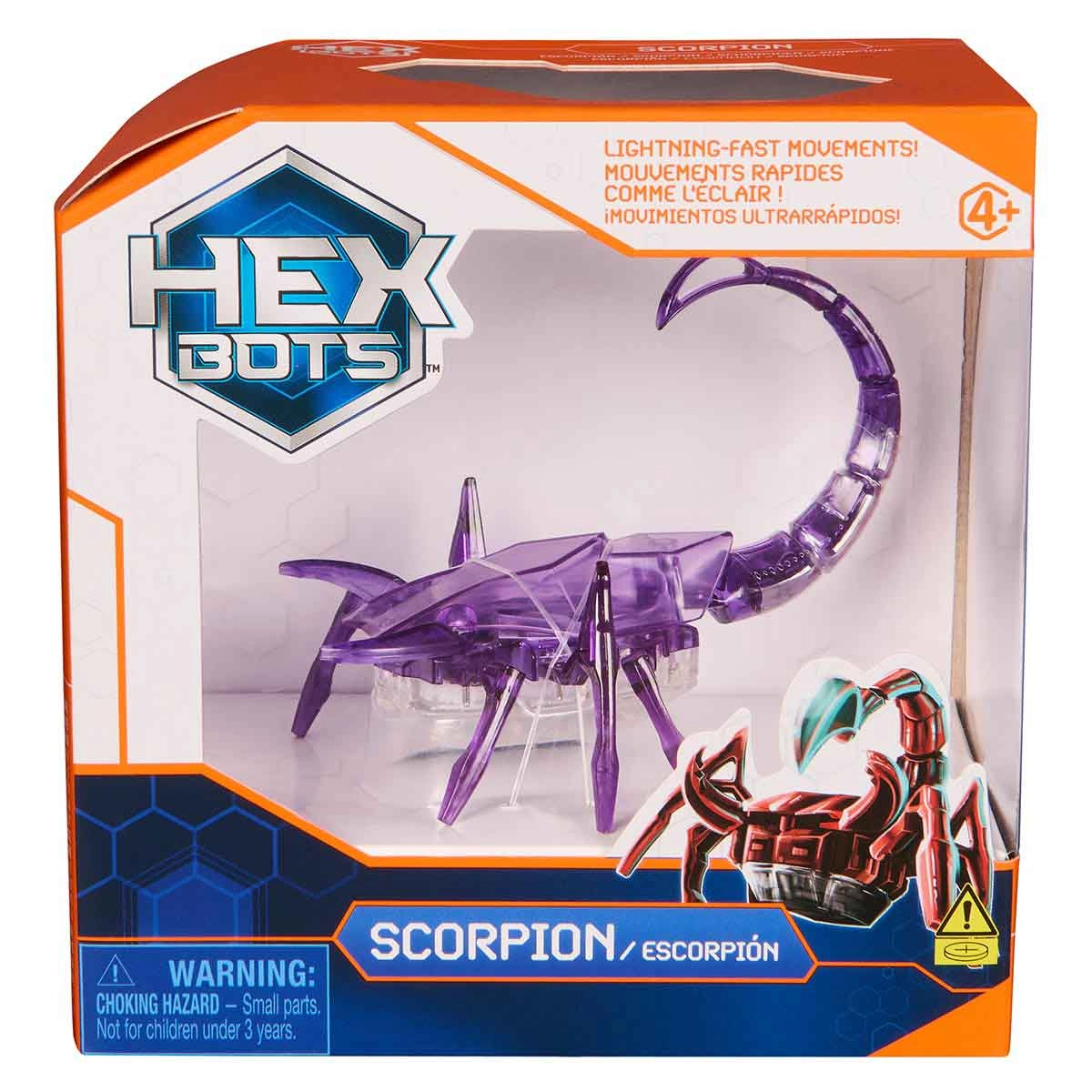 Escorpião Mecânico Roxo (Novo) - Hexbug Mechanical