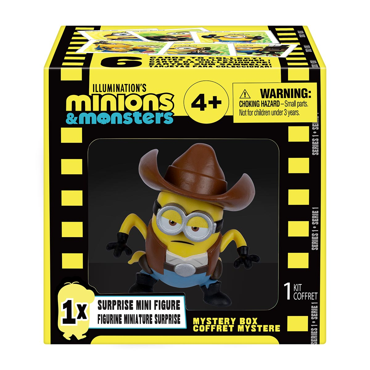 Mini Boneco Colecionável Minion Cowboy - Minions & Monstros Mini Boneco Colecionável Minion Cowboy - Minions & Monstros