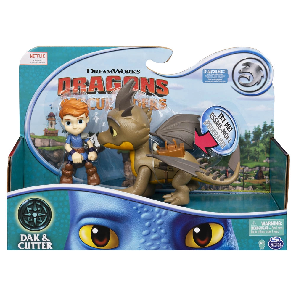 Como Treinar Seu Dragão - Rescue Riders - Dak & Cutter