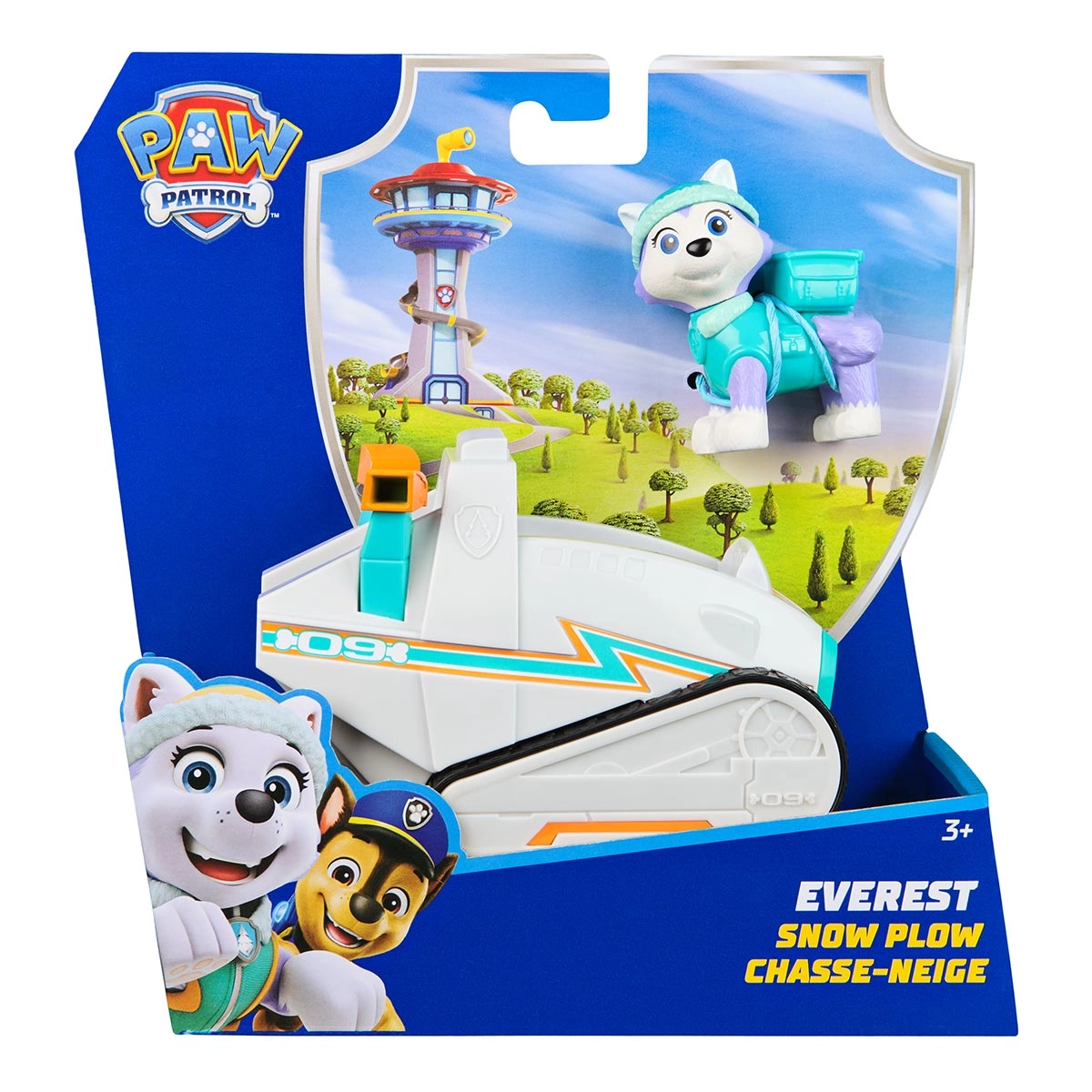Patrulha Canina - Veículo Do Everest + Figura De 6Cm (Novo)