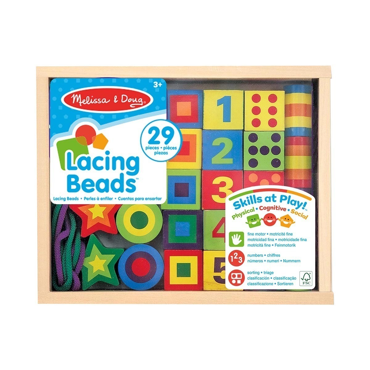 Brinquedo Educativo Forma Geometricas Madeira Melissa & Doug