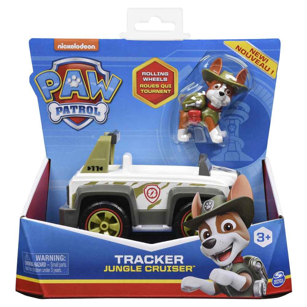 Patrulha Canina - Veículos Com Figura - Tracker