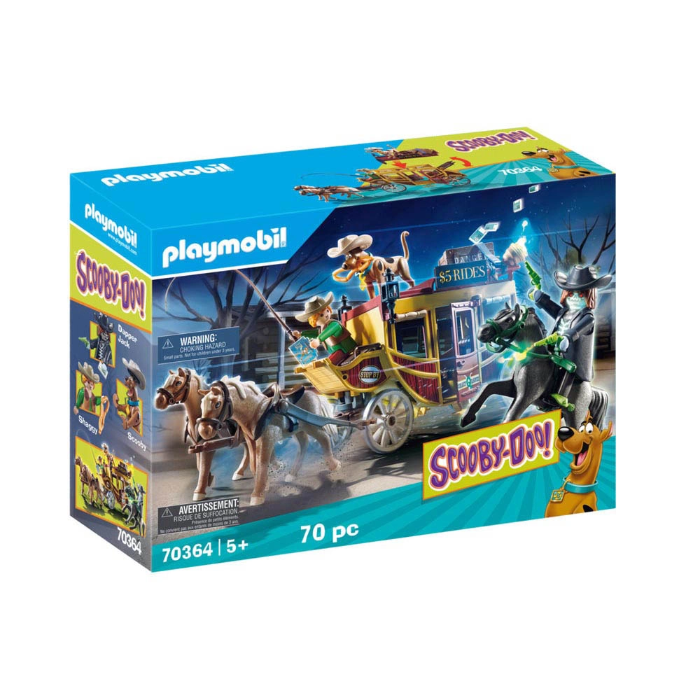 Playmobil - Aventura No Oeste Selvagem - Scooby-Doo! - 70364
