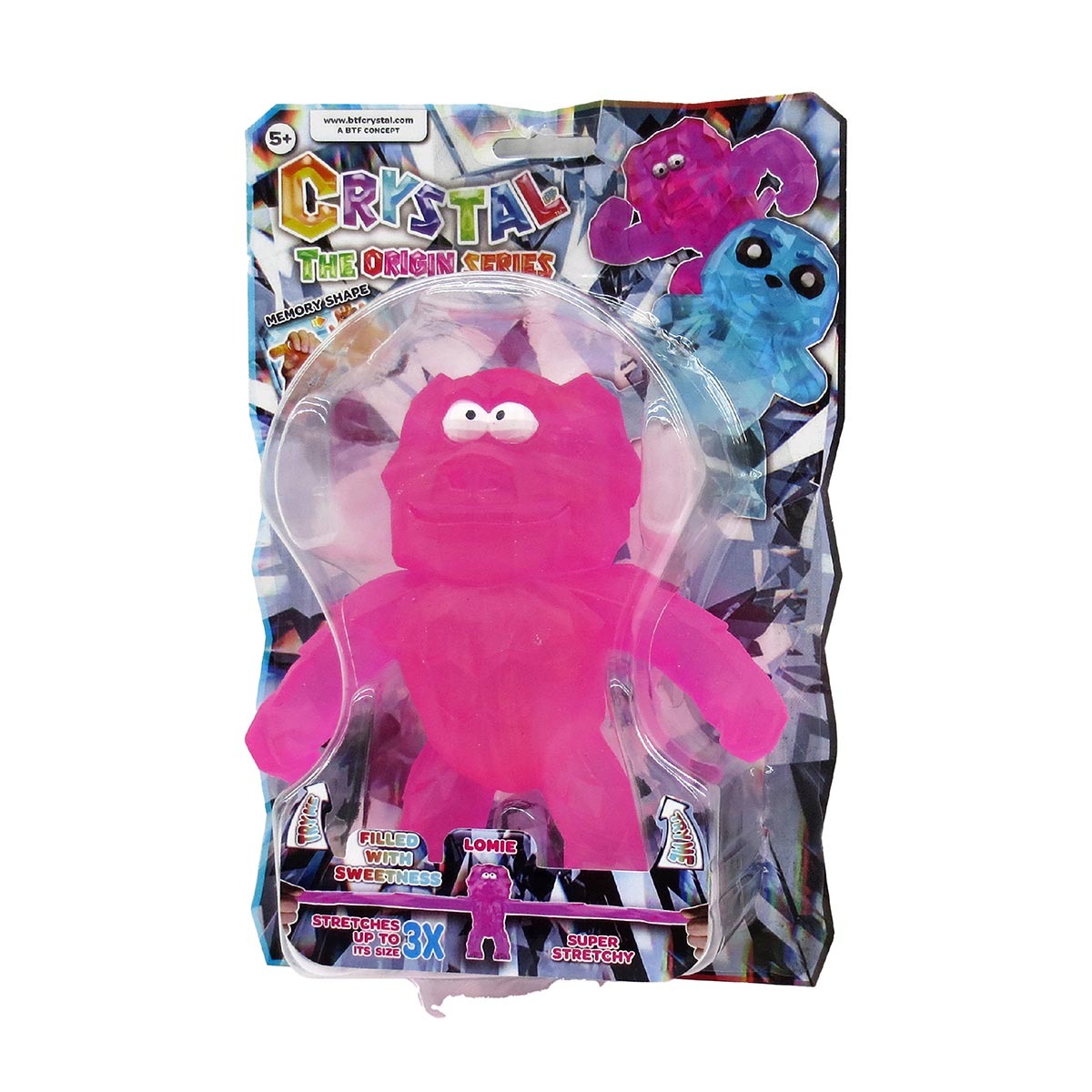 Stretchapalz Crystal - Boneco Lomie 12Cm Animal - Sunny