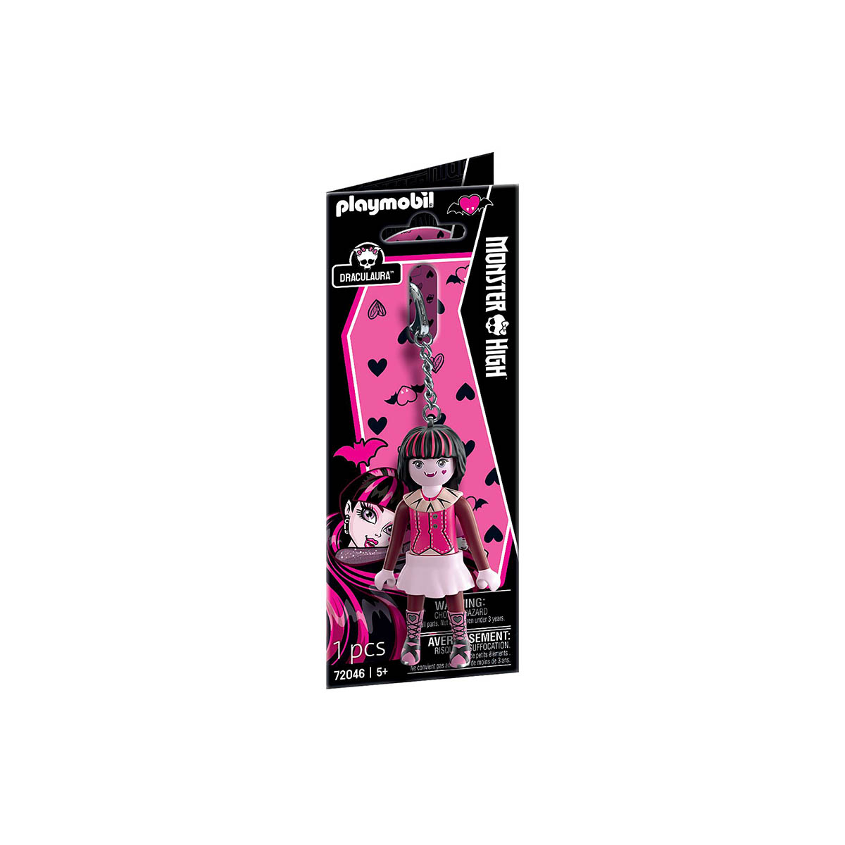 Chaveiro Draculaura - Playmobil Monster High 72046