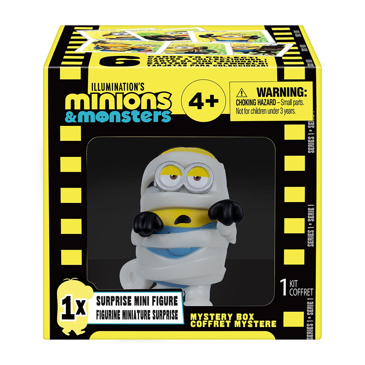 Mini Boneco Colecionável Minion Múmia - Minions & Monstros Mini Boneco Colecionável Minion Múmia - Minions & Monstros