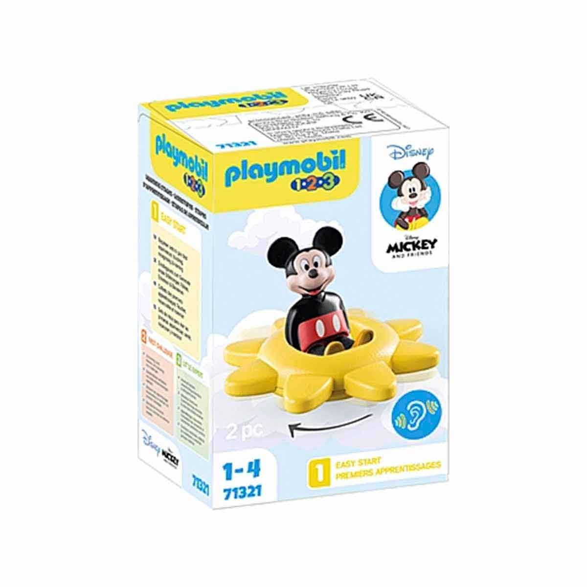 Sol Giratório Com Mickey - Playmobil Junior 71698
