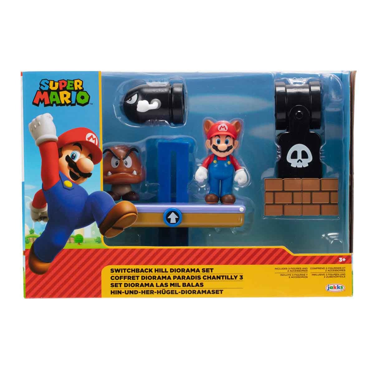 Playset Diorama Colina Do Retorno - Super Mario