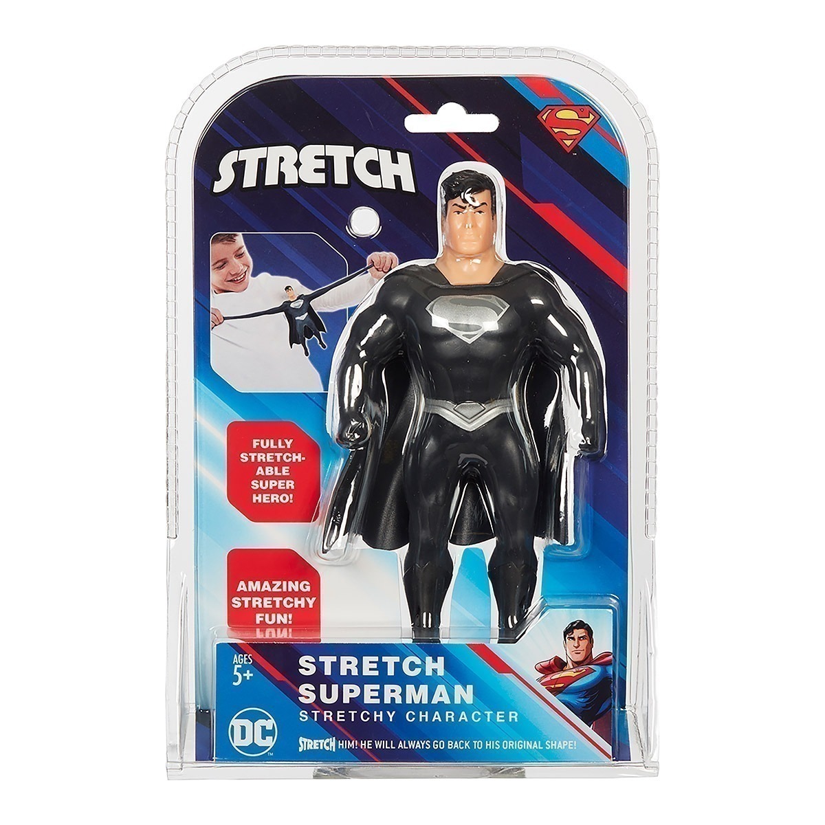 Stretch - Boneco Elástico 17Cm Super Man - Dc
