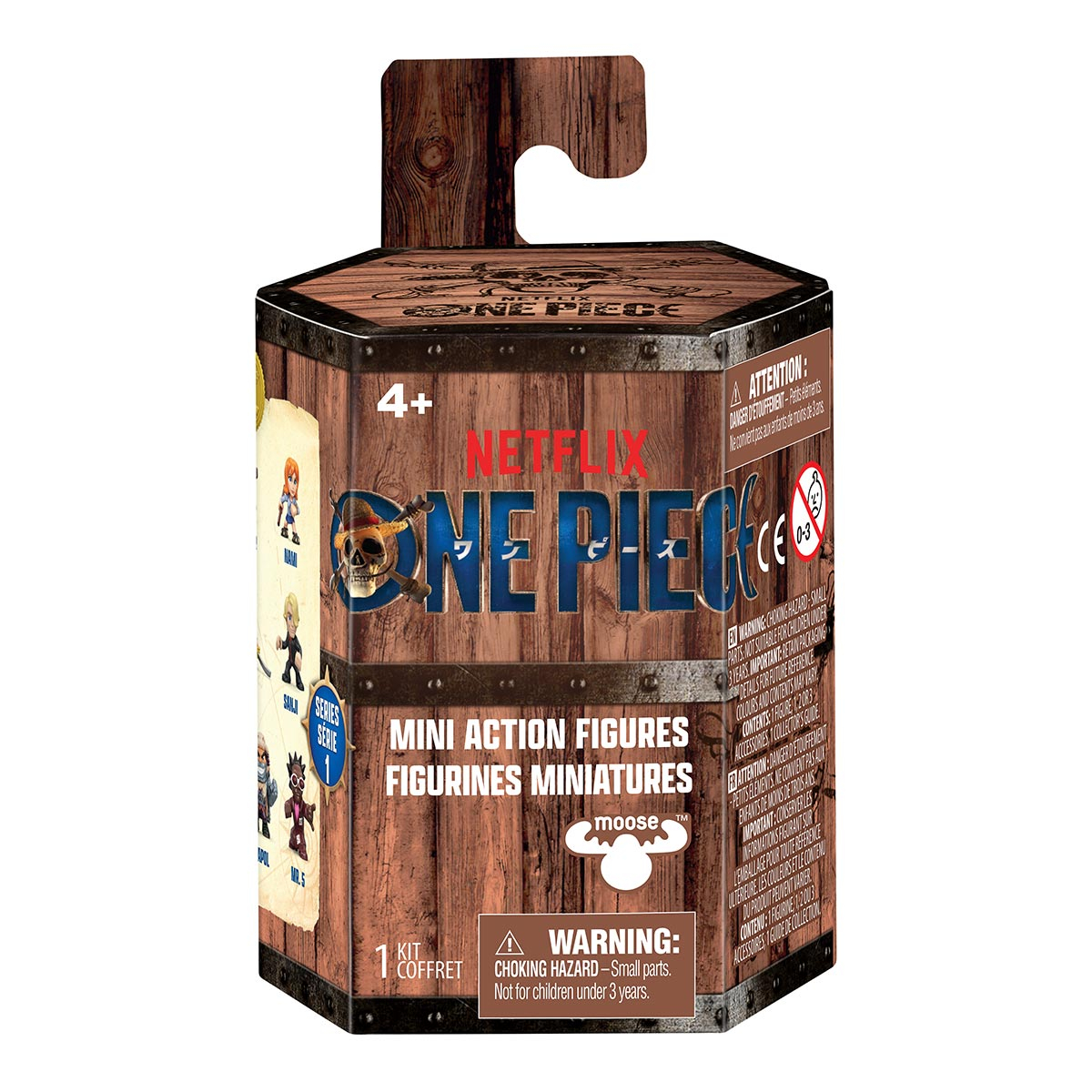 1 Mini Boneco Surpresa - One Piece Live Action