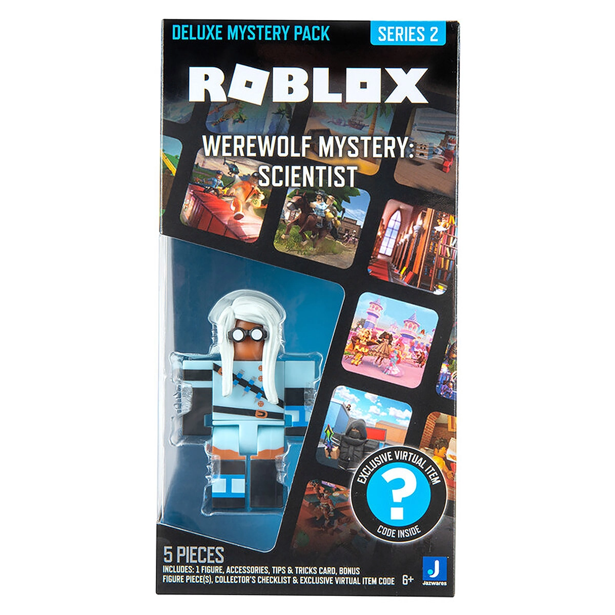 Roblox - Boneco Deluxe De 7Cm - Werewolf Mystery: Scientist