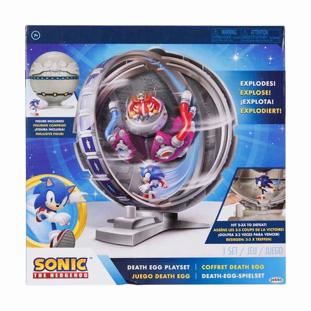 Playset Ovo Da Morte (Death Egg) Com Boneco - Sonic