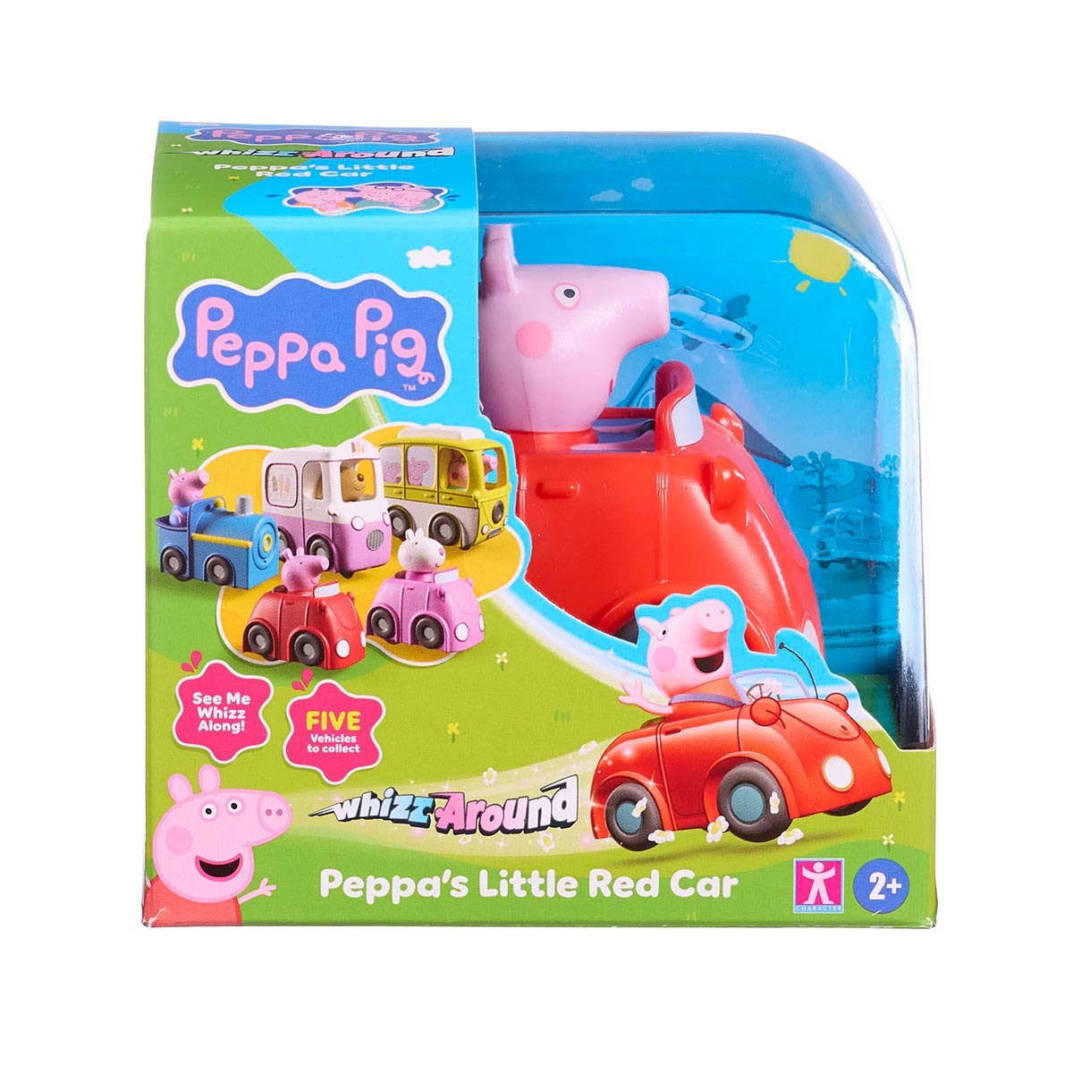 Mini Carrinho Vermelho da Peppa Motorizado - Peppa Pig