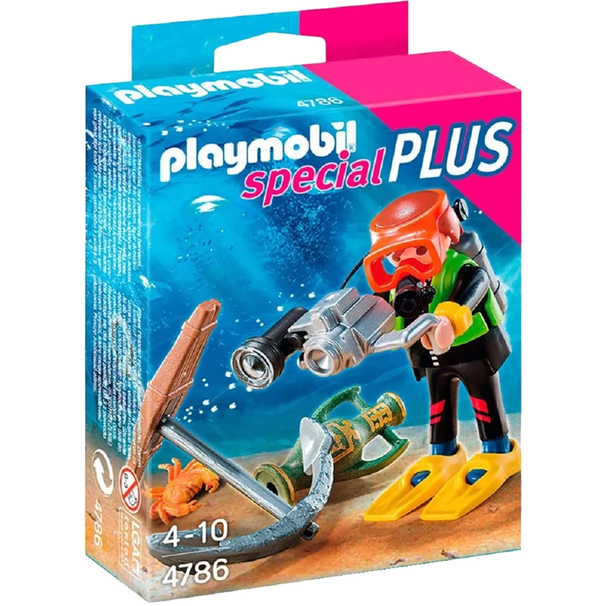 Caçador de Tesouros - Playmobil Special Plus 4786