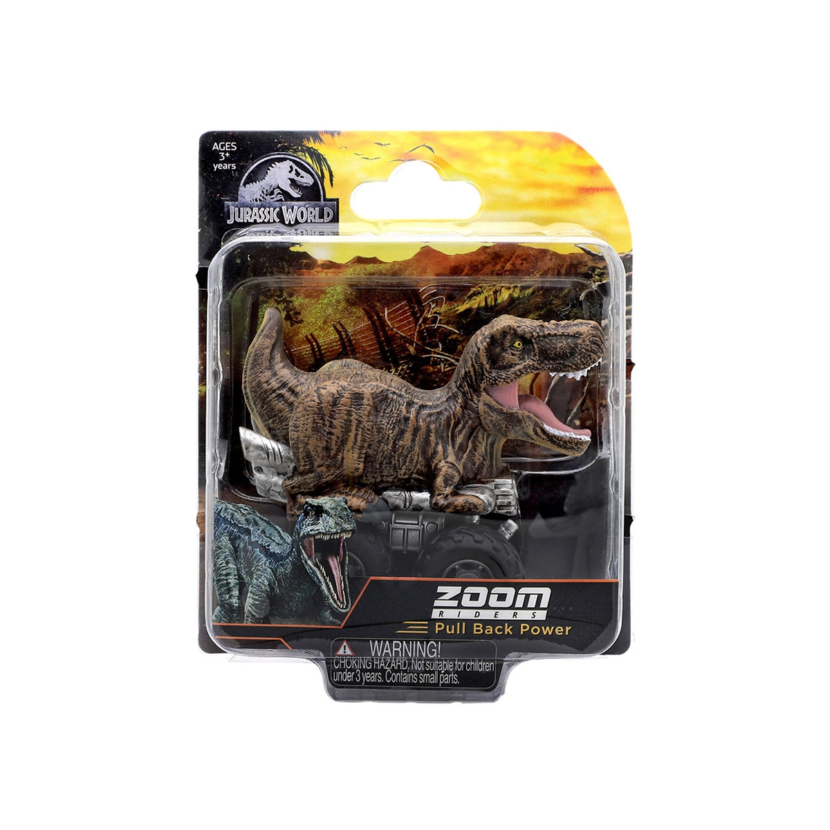 Jurassic World - Carrinho De Dinossauro 7Cm - T. Rex