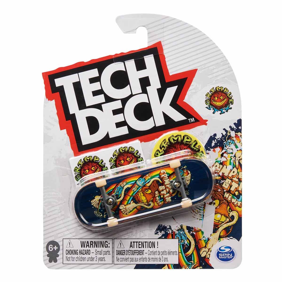 Skate De Dedo 96Mm - Grimple Stix Azul - Tech Deck