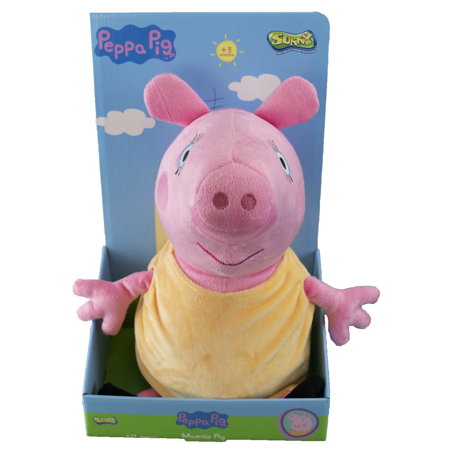 Peppa Pig - Pelúcia Mamãe Pig 33Cm