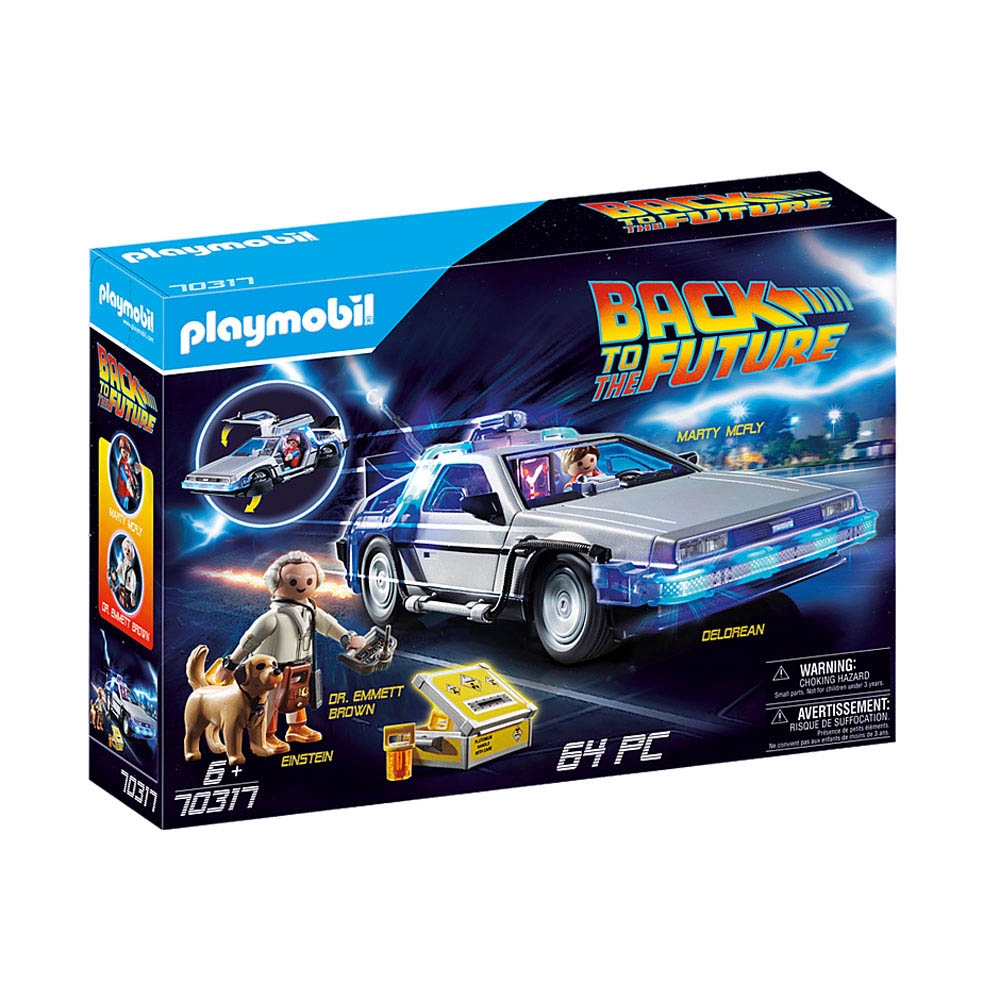 Playmobil - Delorean - De Volta Para O Futuro - 70317