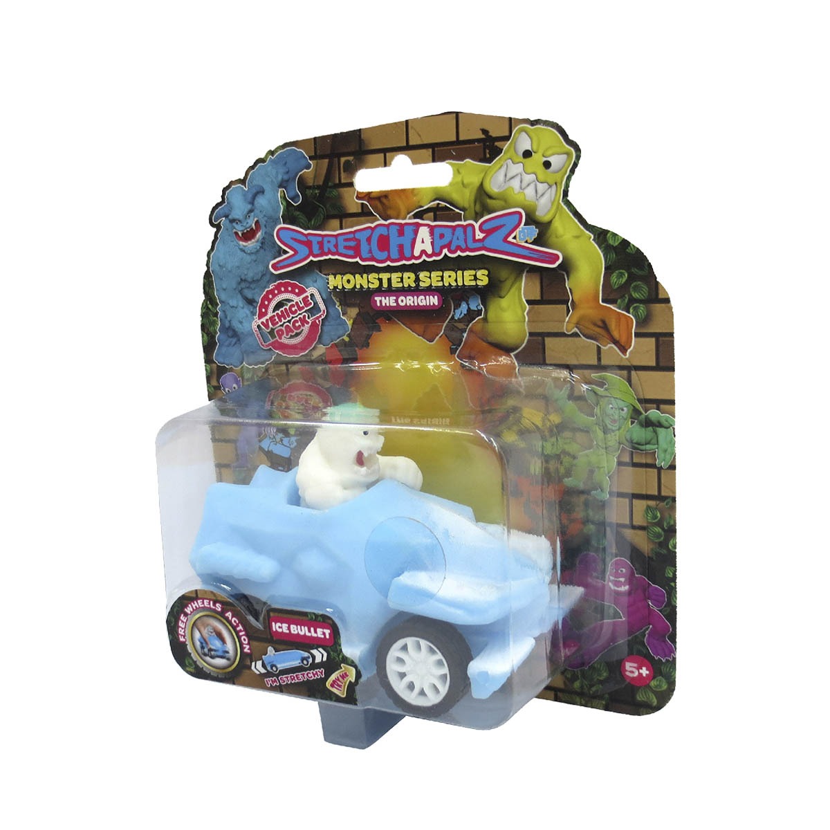 Carrinho Ice Bullet Série Monster - Stretchapalz