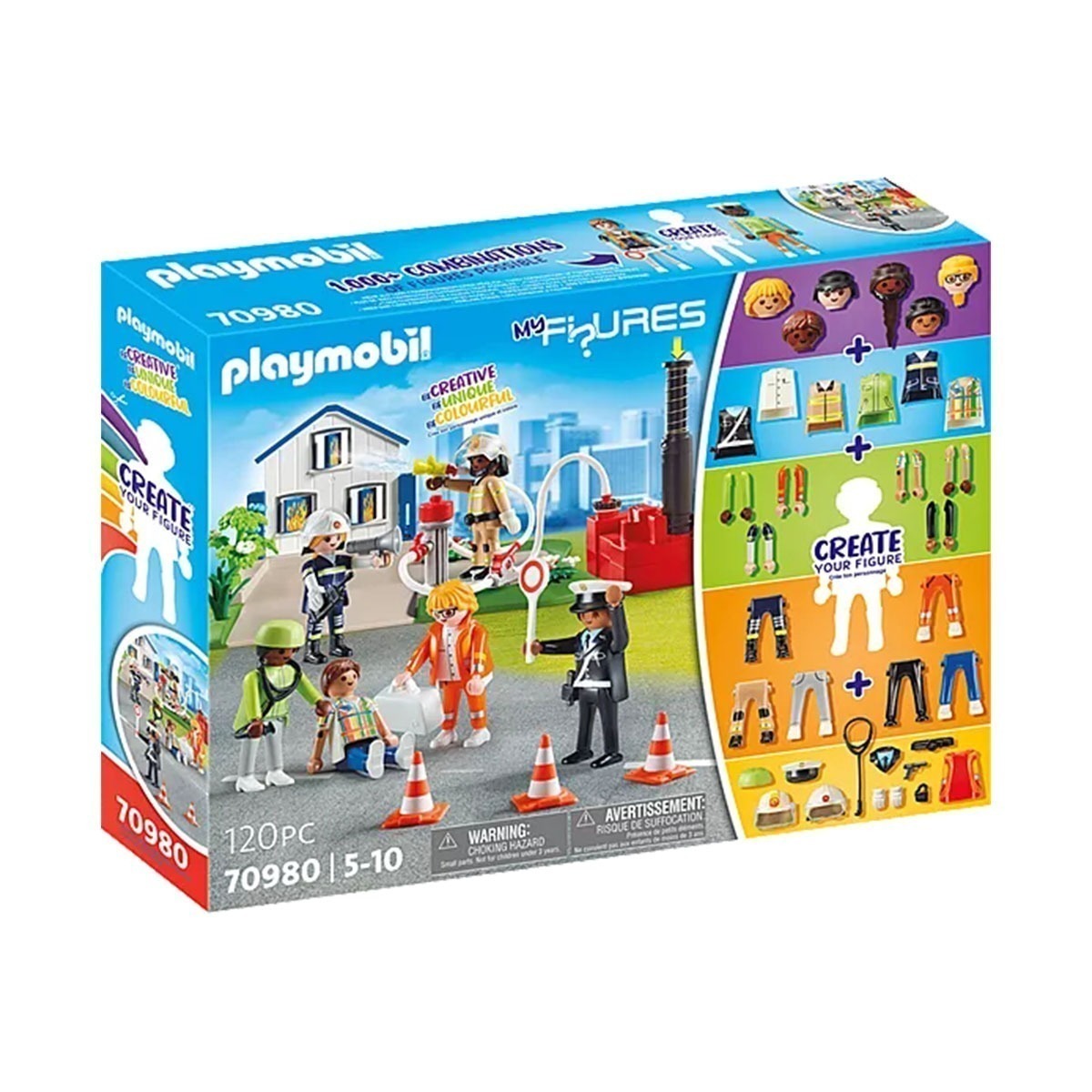 Playmobil - Missão Resgate - My Figures 70980