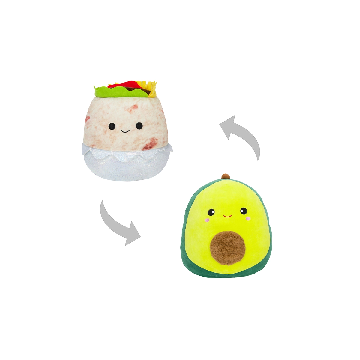 Squishmallows Pelúcia Flip Squad De 12Cm - Austin E Bernardo