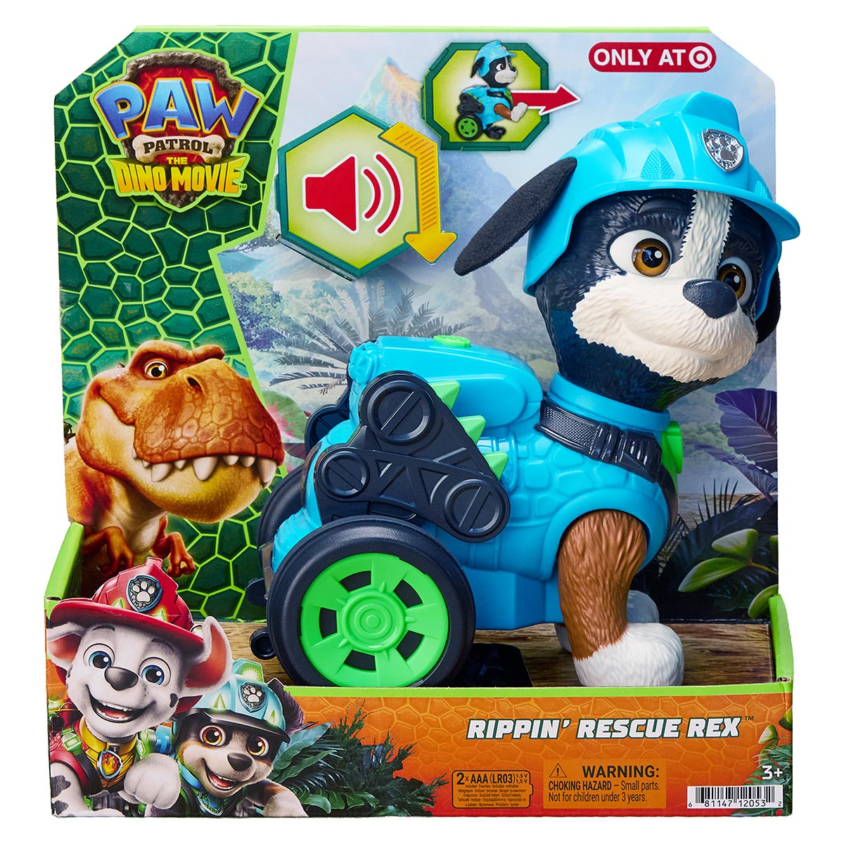Boneco Rex com Som - Patrulha Canina: Uma Aventura Dino Boneco Rex com Som - Patrulha Canina: Uma Aventura Dino