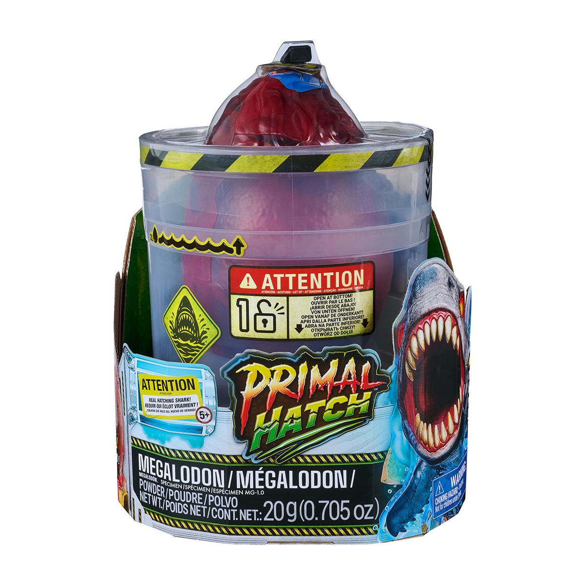 Boneco Tubarão Megalodon Interativo - Primal Hatch Boneco Tubarão Megalodon Interativo - Primal Hatch