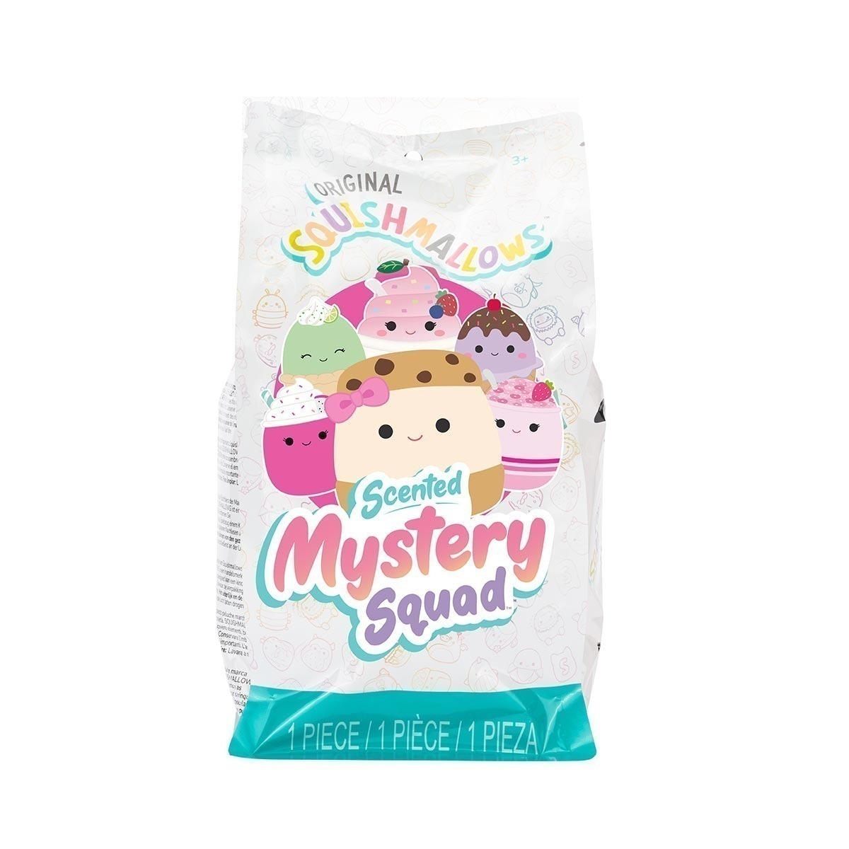 Pelúcia Perfumada Surpresa Mystery Squad 2025 Squishmallows