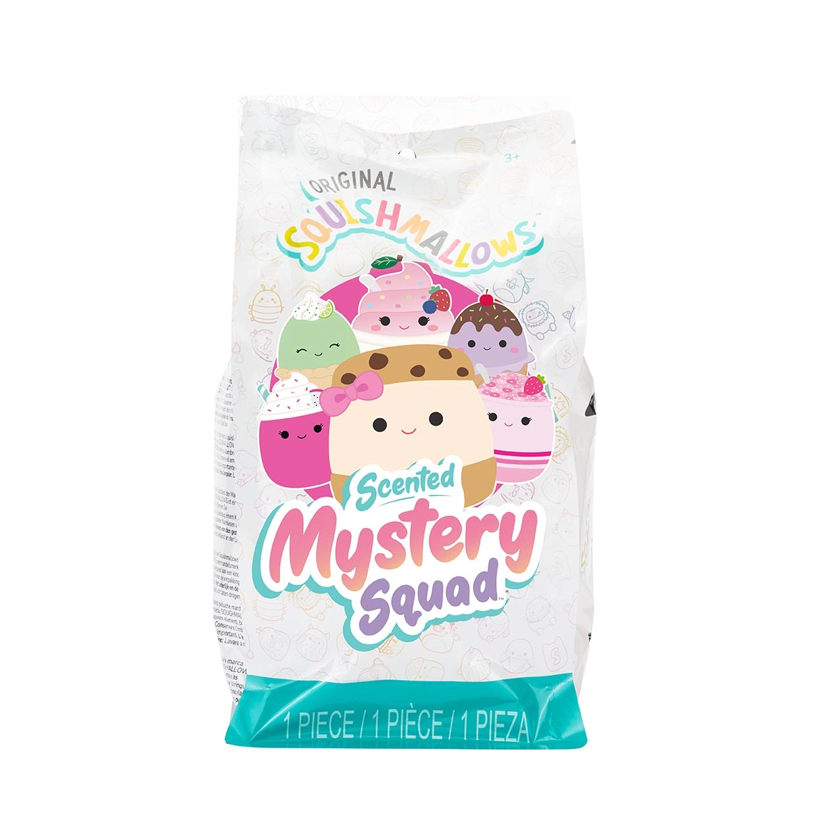 Pelúcia Perfumada Surpresa Mystery Squad 2025 Squishmallows