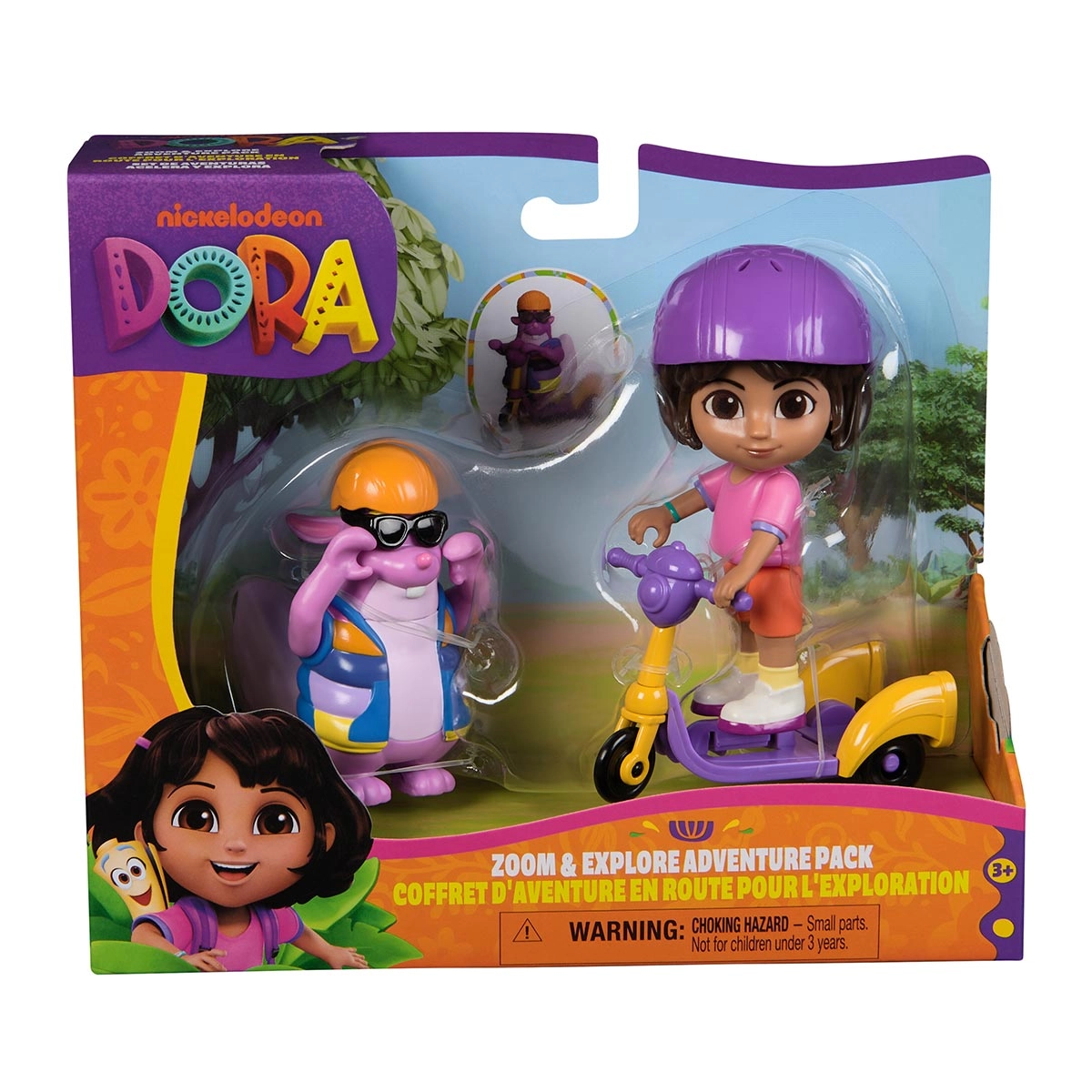 2 Bonecos Sortidos Dora Aventureira E Tico Com Acessorios