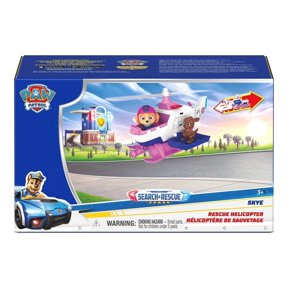 Helicóptero da Skye com Boneca S&R - Patrulha Canina