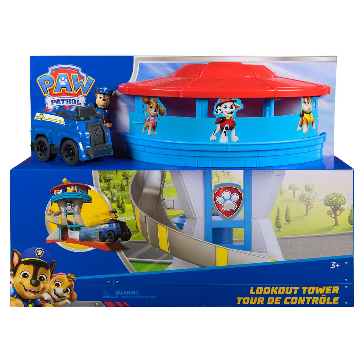 Torre de Vigilância com Veículo e Boneco Chase - Patrulha Canina Torre de Vigilância com Veículo e Boneco Chase - Patrulha Canina
