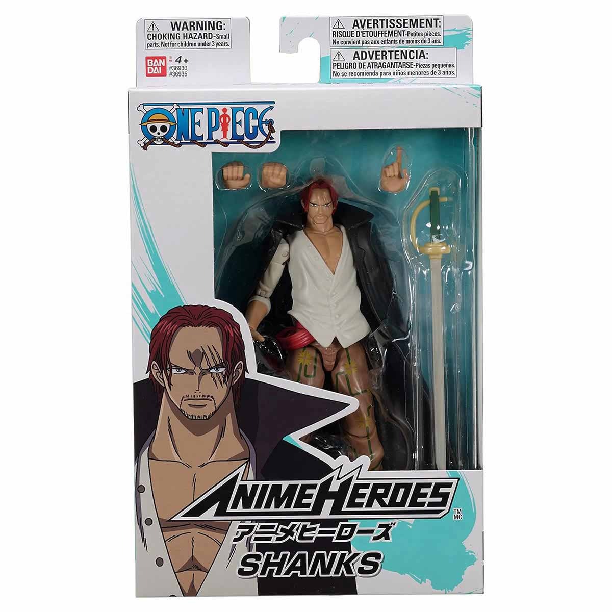 Boneco Articulado Shanks De 16Cm Colecionável - One Piece