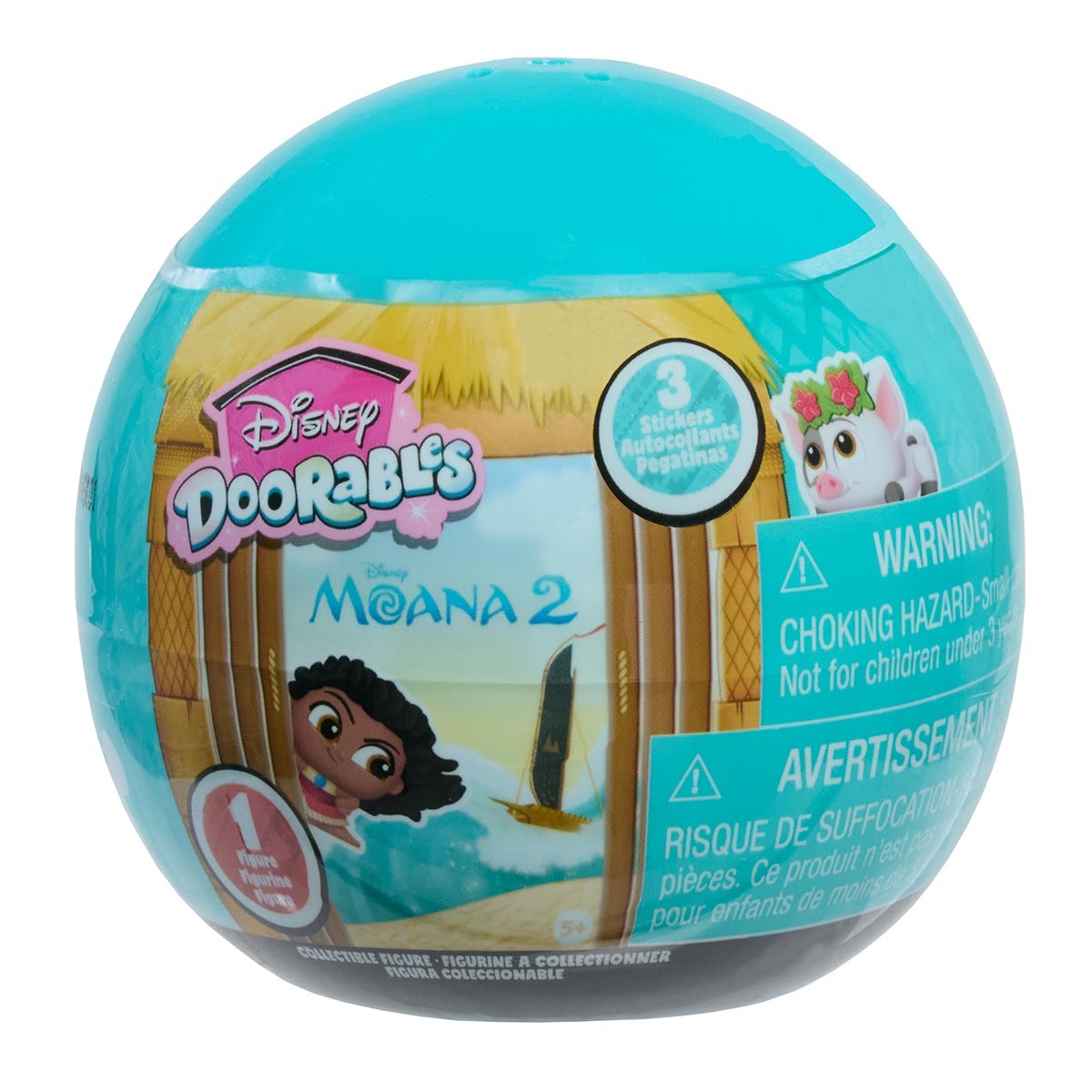 Doorables - Capsula 1 Boneco Surpresa Moana 2 - Sunny