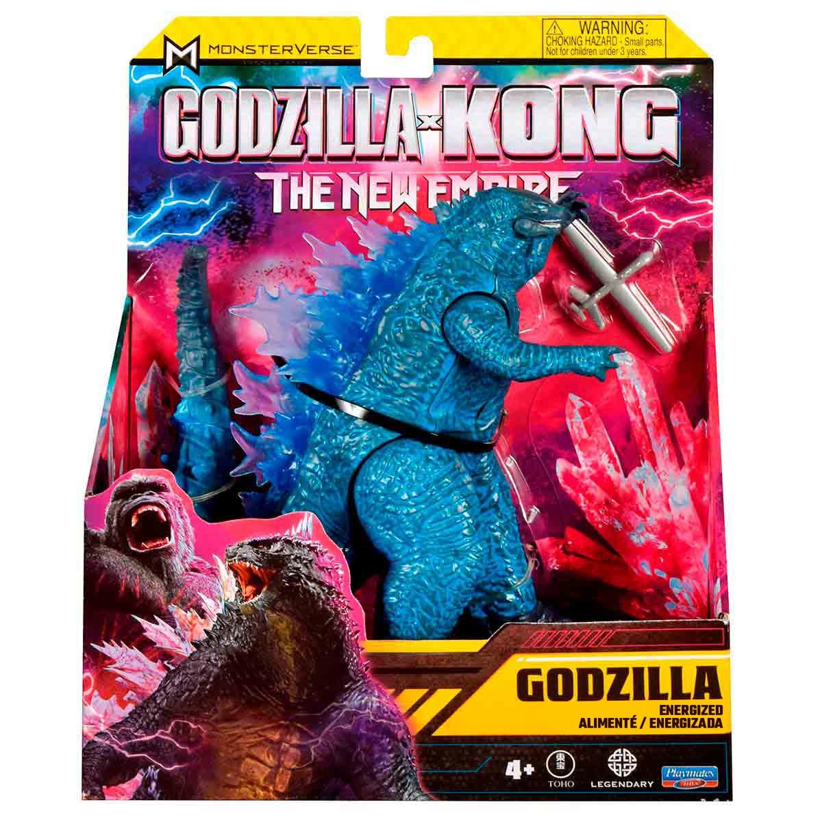 Boneco Godzilla Energizado de 15cm - Godzilla Novo Imperio