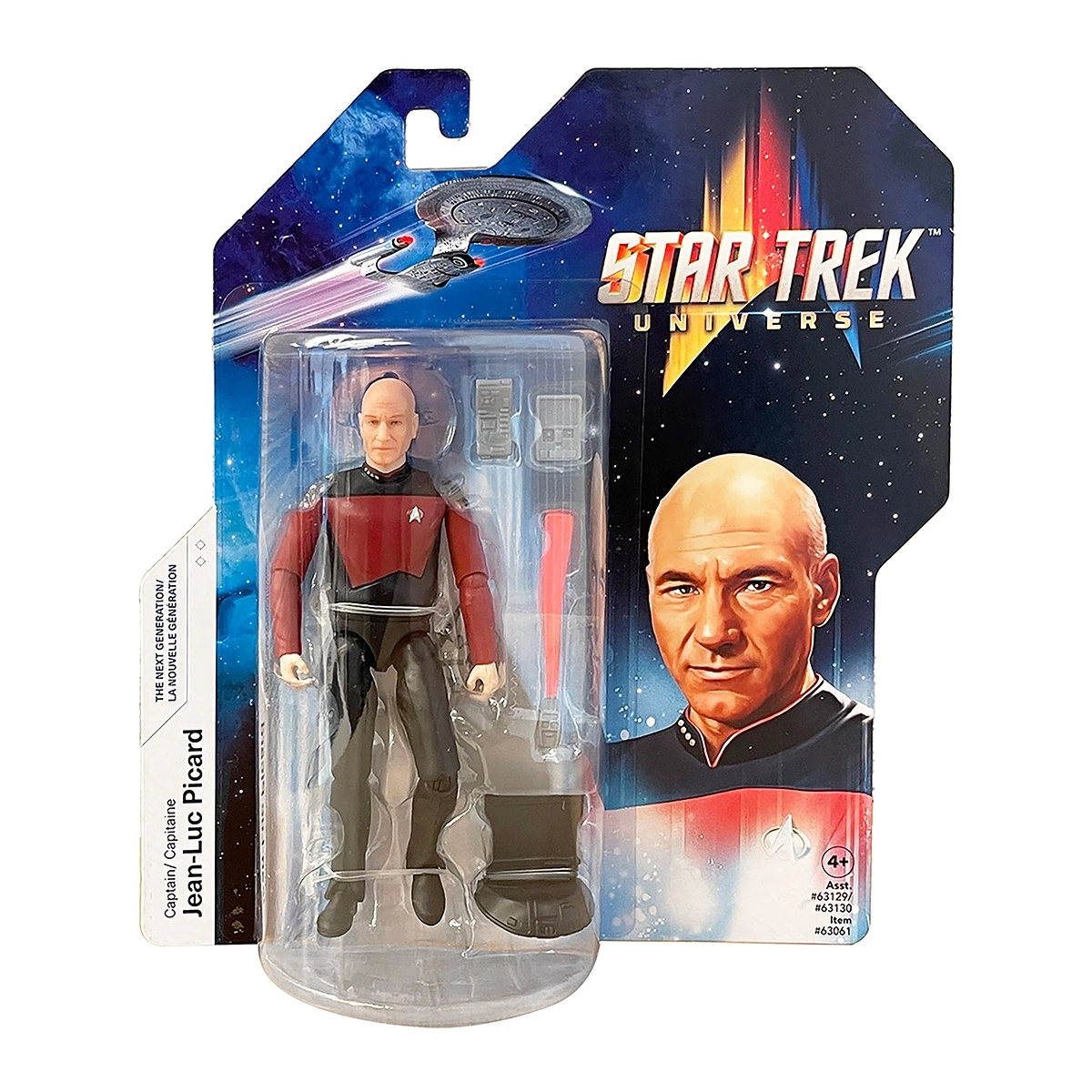 Star Trek Jornada Nas Estrelas Boneco 12Cm - Jean-Luc Picard