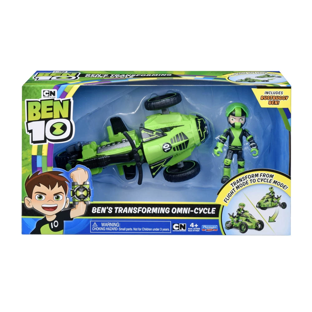 Ben 10 - Veículo De Transformação - Omni-Cycle