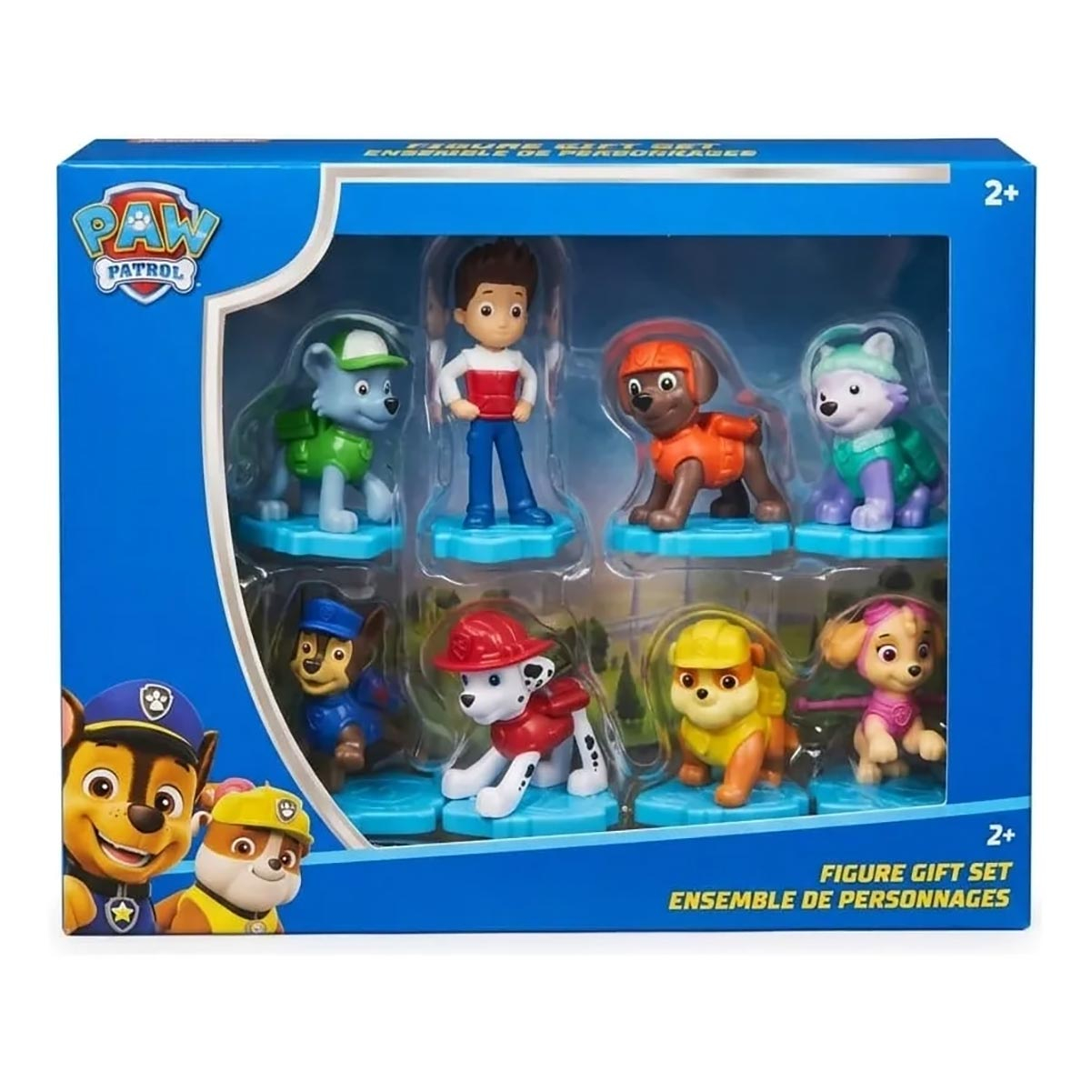 Coleção com 8 Mini Bonecos - Patrulha Canina